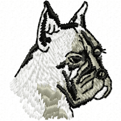 Dogs Embroidery Design 8 Dogs Embroidery Design 8